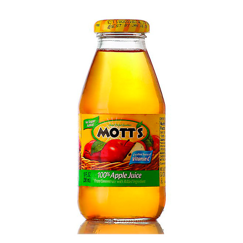 MOTT´S JUGO DE MANZANA 10OZ X 24 (E)