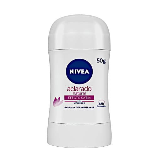 NIVEA DEO BARRA ACLAR EFECT SATIN 50G (G)