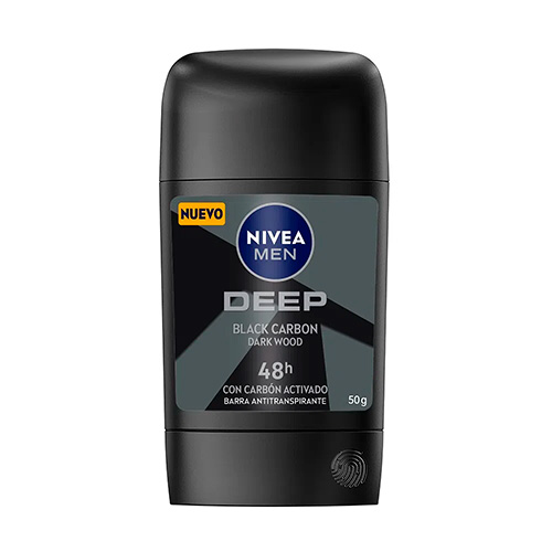 NIVEA DEO STICK DEEP BLACK 50ML (G)