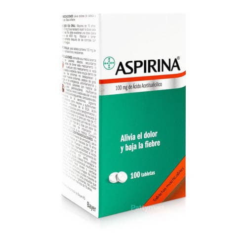 ASPIRINA NIÑO 100MG X 100 (E)