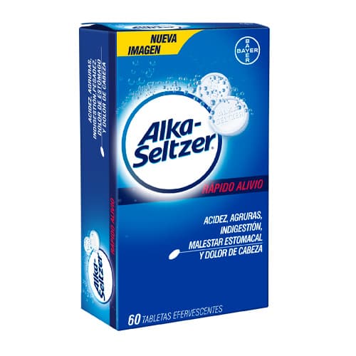 ALKA SELTZER X 60 TABLETAS EFERV (E)