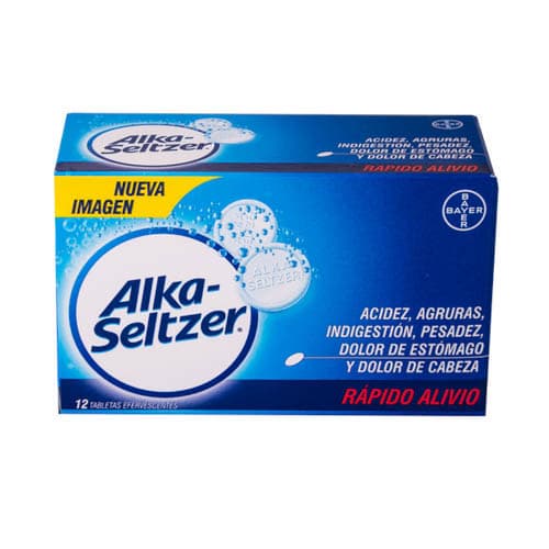 ALKA SELTZER X 12 TABLETAS EFERV (E)