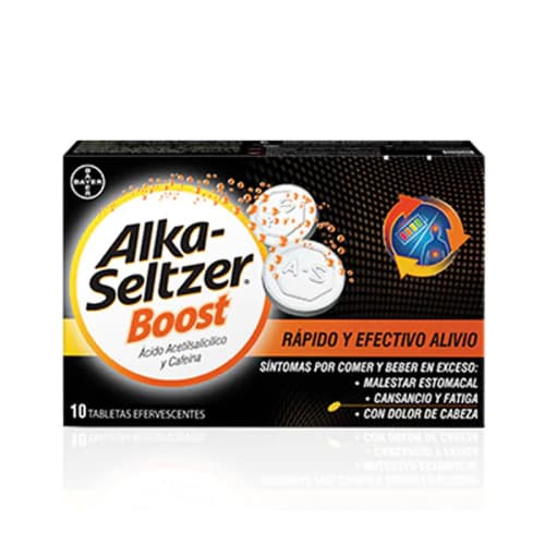 ALKA SELTZER BOOST X 10 TAB EF (E)