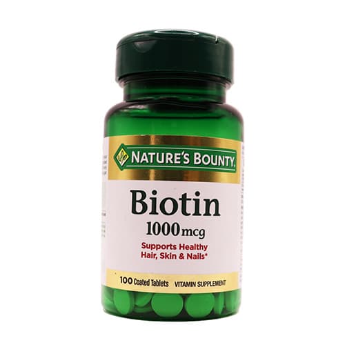 BIOTIN 1000MCC 100 TABLETS (E)