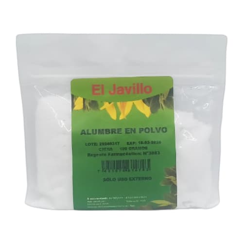 ALUMBRE EN POLVO 100G ** (E)