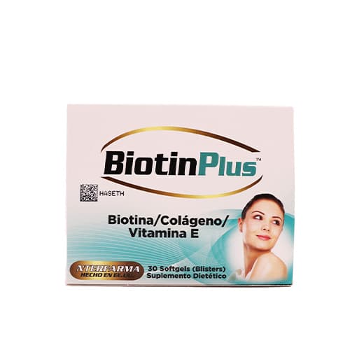 BIOTIN PLUS X 30 SOFTGEL (E)