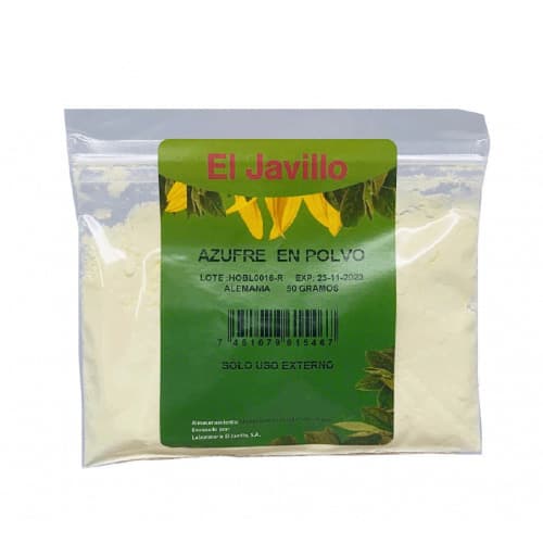 AZUFRE EN POLVO 50GR** (G)