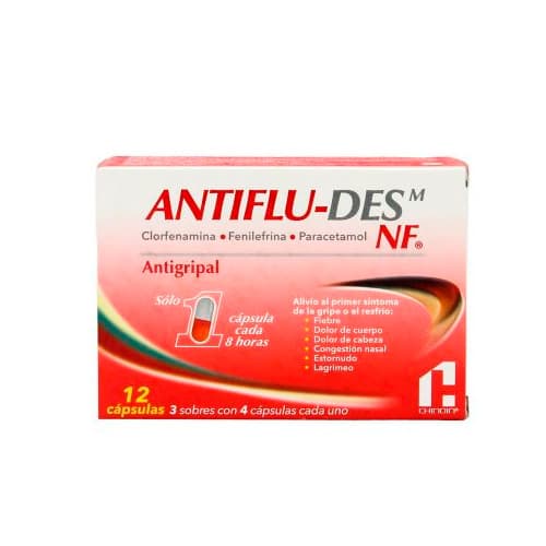 ANTIFLU-DES M NF X 12 CAP (E)
