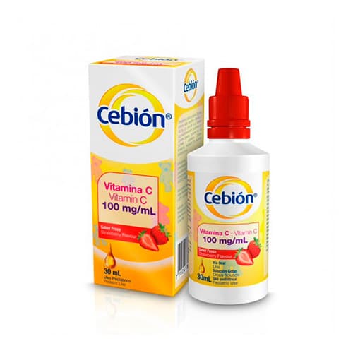 CEBION 100MG/ML GOTAS FRESA 30ML (E)