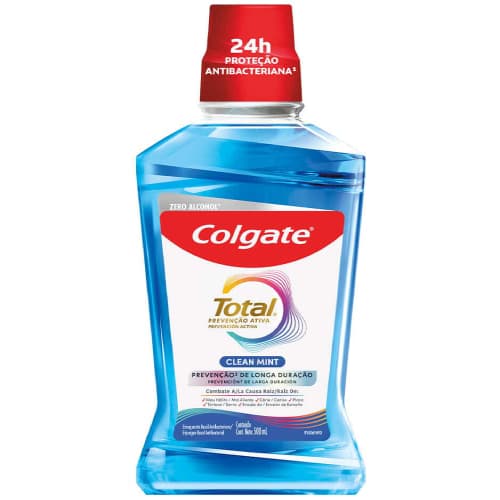 COLGATE ENJUAGUE BUCAL CLEAN MINT 500ML (G)